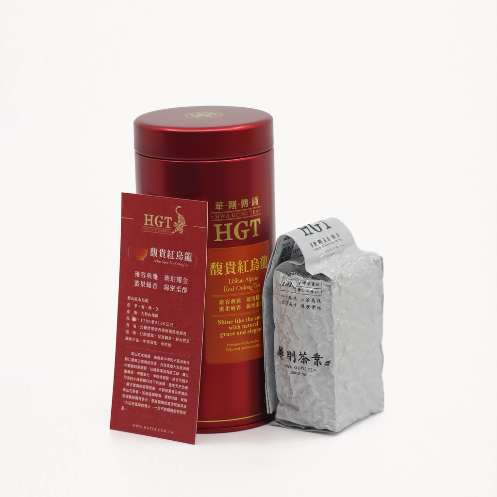 LiShan Alpine Red Oolong Tea · 馥貴紅烏龍